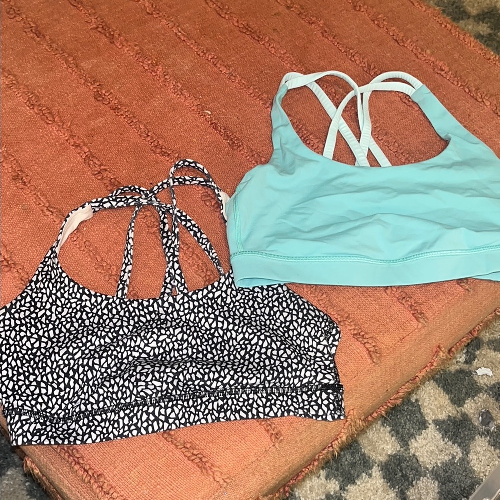 Set of 2 lululemon Energy Sport Bras Size 6/8